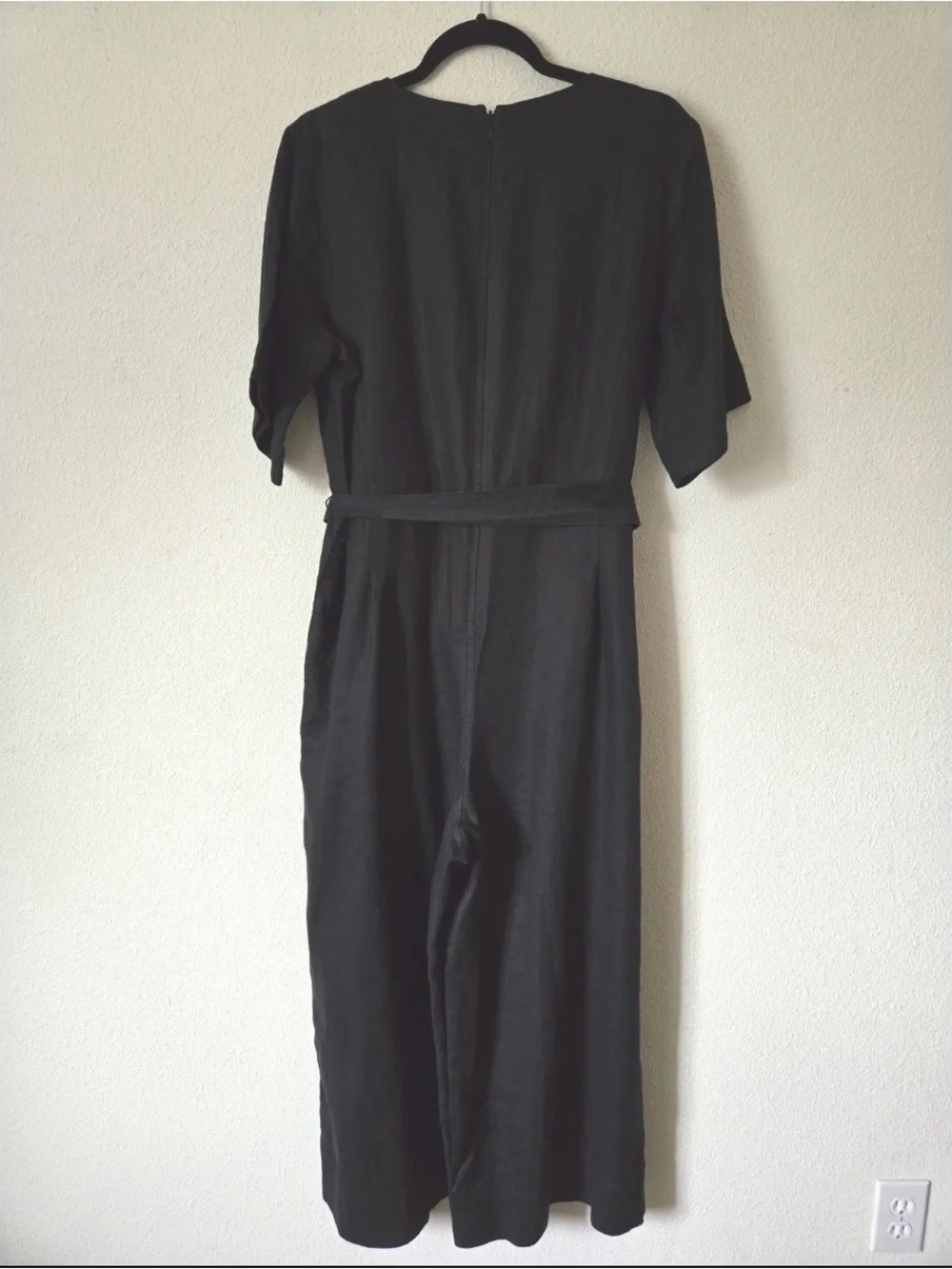 Everlane Wrap Jumpsuit in Linen